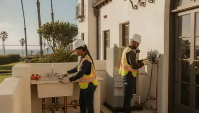 Professional plumber providing repair service in La Jolla, CA for plumbing leaks and fixtures