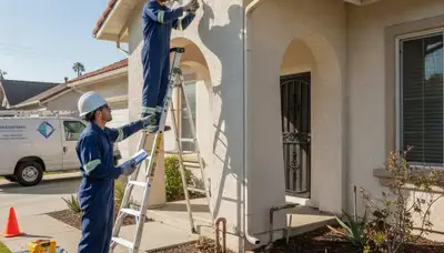 Plumber repairing pipes in La Jolla, CA for plumbing repair service