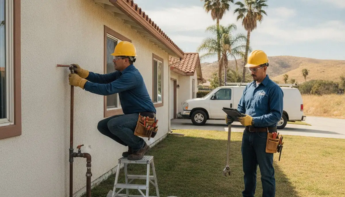 Plumbing repair technician serving La Jolla, CA for leak, pipe, and drain repairs