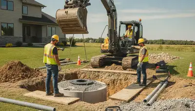 Septic tank installation for La Jolla, CA homes by On Call Plumbers