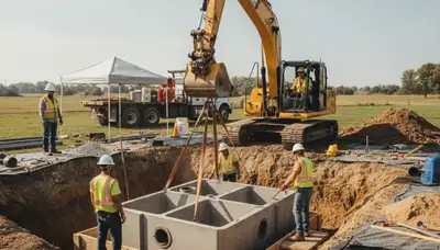 Septic tank installation for La Jolla, CA homes by professional plumbers