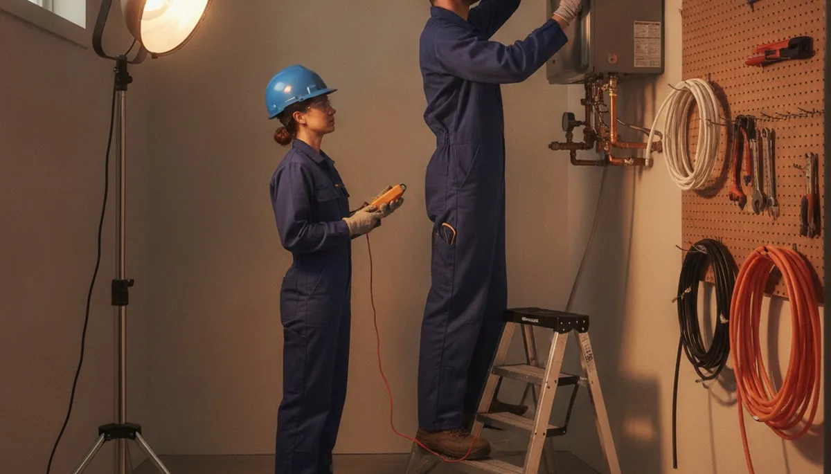 Tankless water heater installation and repair in La Jolla, CA by On Call Plumbers