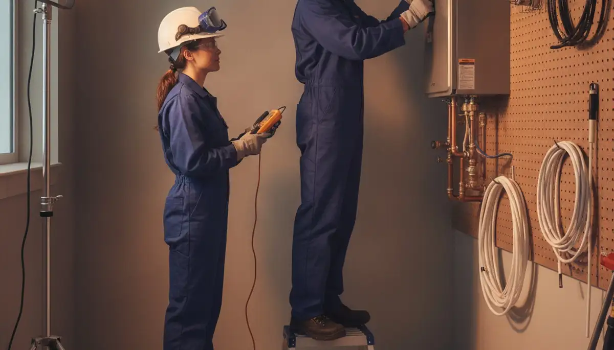 Tankless water heater service in La Jolla, CA by On Call Plumbers