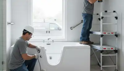 Walk-in tub installation for La Jolla, CA homes by On Call Plumbers